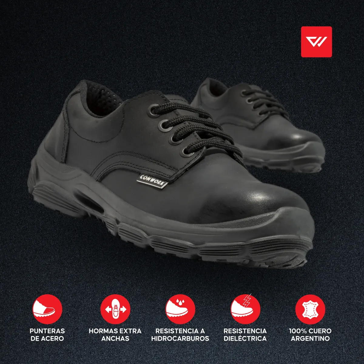 Zapato De Seguridad Industrial Conwork Dieléctrico