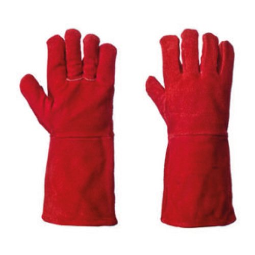 Guantes de soldador-cuero descarne